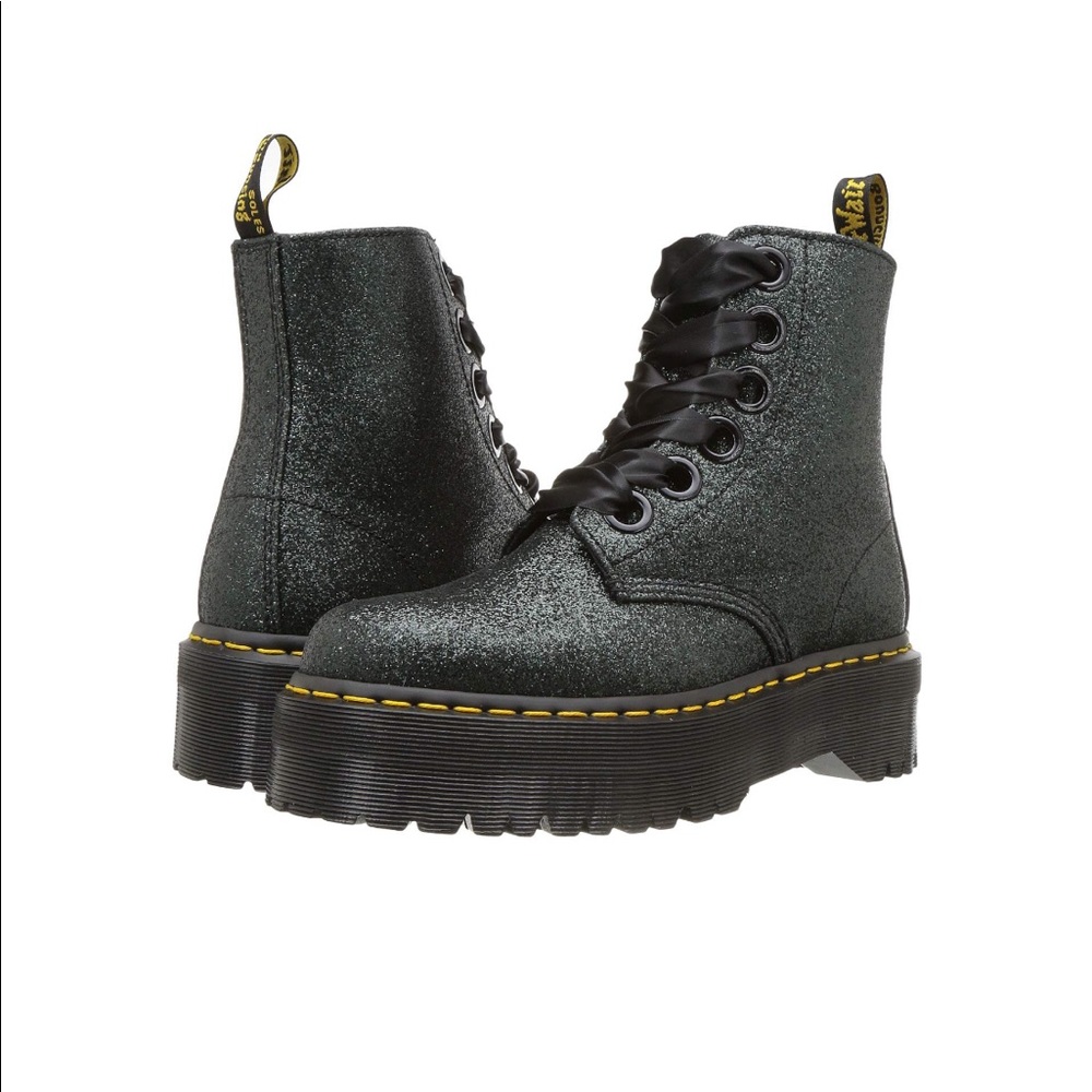 Dr. Martens Molly glitter ✨Quad Retro Boots
